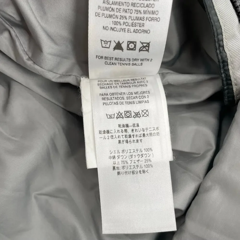 Patagonia Hi-Loft Carbon Grey Puffer Snowsuit Down Hiloft Baby Bunting 3-6 Month